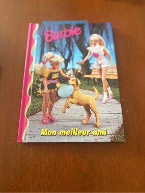 Barbie 'Mon meilleur ami' Hardcover Book - Pink & Yellow Accents